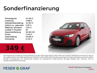 Gebraucht Audi A1 Sportback Basis 95 PS (69 kW) 2025 Progressivrot metallic mythosschwarz met allic Kleinwagen
