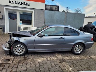 gebraucht BMW 320 E46 Coupe cd Euro 4 Silbergrau Metallic