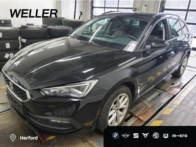 Usata Seat Leon ST 150 CV (110 kW) 2022 Nero Station wagon