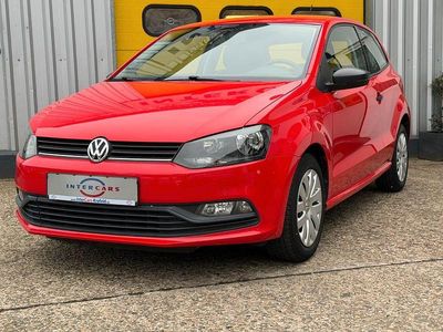 Gebraucht VW Polo Trendline 75 PS (55 kW) 2016 Rot Kleinwagen