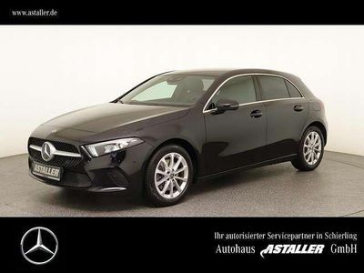Gebraucht Mercedes A250 Progressive 224 PS (164 kW) 2021 Metalliclack kosmosschwarz (metallic) Limousine