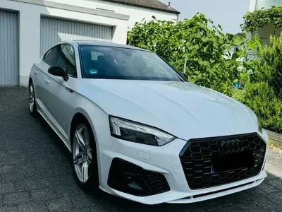 Gebraucht Audi A5 Sportback S-Line 204 PS (150 kW) 2021 Weiß Kleinwagen