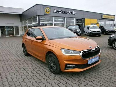 Gebraucht Skoda Fabia Style 110 PS (80 kW) 2022 Phoenixorange metallic Kleinwagen