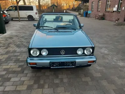 Gebraucht VW Golf Cabriolet 52 PS (38 kW) 1988 Blau Cabrio