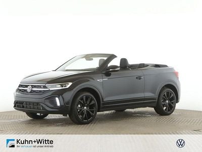 Neu VW T-Roc Cabriolet R-line 150 PS (110 kW) 2025 Deep black perleffekt Cabrio