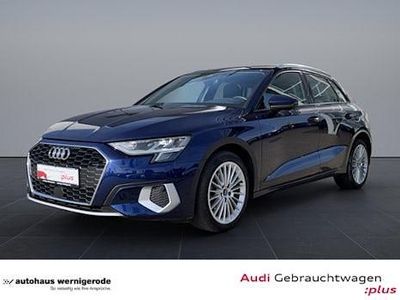Gebraucht Audi A3 Advanced Plus 150 PS (110 kW) 2022 Blau Limousine