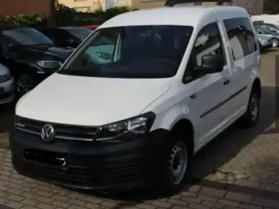 Gebraucht VW Caddy 110 PS (80 kW) 2018 Weiß Van / Kleinbus