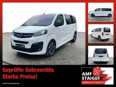 Gebraucht Opel Zafira Life Elegance 177 PS (130 kW) 2022 Jade weiss/arktis weiss Van / Kleinbus