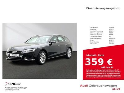 Second-hand Audi A4 Advanced Plus 190 CP (139 kW) 2023 Negru Break