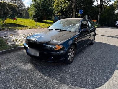 Gebraucht BMW 318 2003 Schwarz Coupé