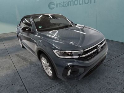 Gebraucht VW T-Roc Cabriolet R-line 150 PS (110 kW) 2024 Blau Cabrio