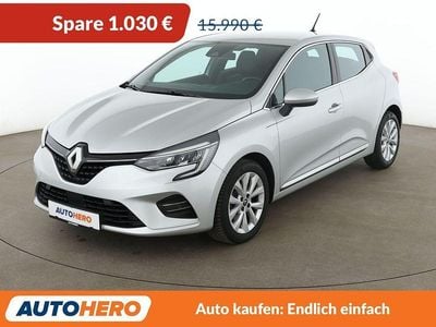 Gebraucht Renault Clio V Intens 131 PS (96 kW) 2020 Silber Kleinwagen