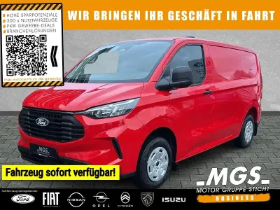 Nowe Ford Transit Custom Trend 381 KM (280 kW) 2026 Czerwony Minivan