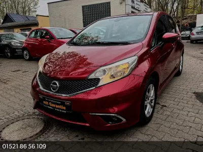 Gebraucht Nissan Note 360º 98 PS (72 kW) 2014 Rot Kleinwagen
