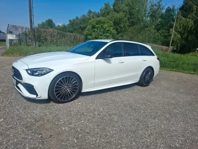 Gebraucht Mercedes C200 AMG 204 PS (150 kW) 2022 Weiß Limousine
