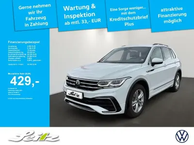 Brugt VW Tiguan R-line 200 HK (147 kW) 2022 Hvid SUV
