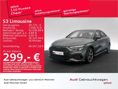 Brugt Audi S3 Ambiente 310 HK (228 kW) 2023 Grå Sedan
