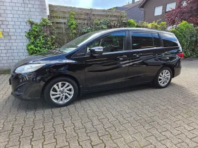 Gebraucht Mazda 5 Center-Line 116 PS (85 kW) 2013 Schwarz Van / Kleinbus