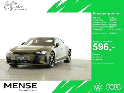 Usata Audi e-tron GT quattro Ambiente 350 kW (476 CV) 2023 Verde Berlina