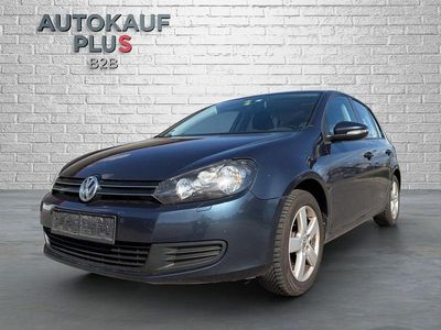 Gebraucht VW Golf VI Comfortline 105 PS (77 kW) 2010 Blau Kleinwagen