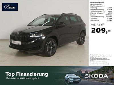 Usata Skoda Karoq SportLine 150 CV (110 kW) 2024 Nero SUV