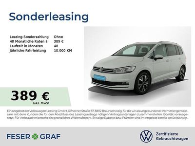 Gebraucht VW Touran Highline 150 PS (110 kW) 2024 Weiß Van / Kleinbus
