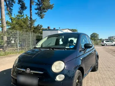 Usata Fiat 500 2009 Blu Cabrio