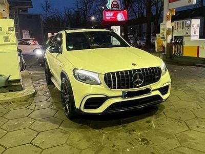 Gebraucht Mercedes GLC63 AMG AMG 510 PS (375 kW) 2018 Weiß Coupé