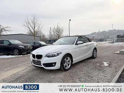Gebraucht BMW 220 Advantage 184 PS (135 kW) 2018 Weiß Cabrio