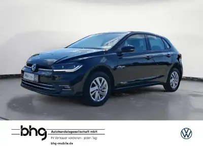 Gebraucht VW Polo Style 95 PS (69 kW) 2023 Schwarz Kleinwagen