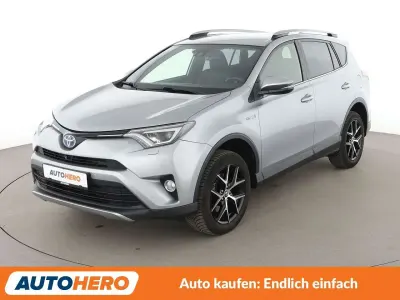 Gebraucht Toyota RAV4 Hybrid Style 197 PS (144 kW) 2018 Silber SUV