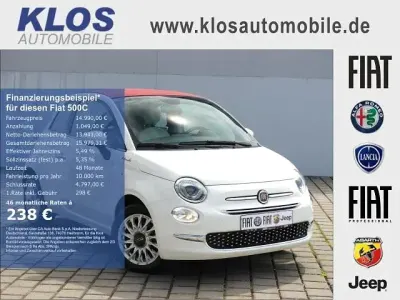 Gebraucht Fiat 500C Dolcevita 69 PS (50 kW) 2022 Weiss Cabrio