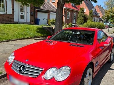 gebraucht Mercedes SL500 -Magmarot, Deutsch,TOP, ABC gewartet