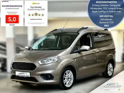 Gebraucht Ford Tourneo Courier Titanium 101 PS (74 kW) 2019 Silber Van / Kleinbus