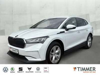 Gebraucht Skoda Enyaq iV Loft 150 kW (204 PS) 2023 Moon weiß perleffekt SUV