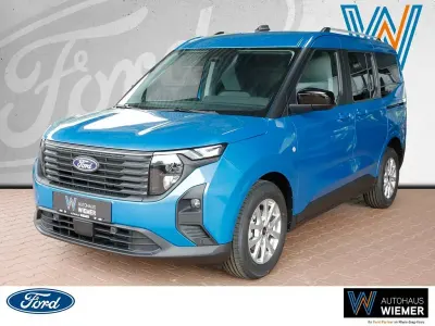 Neu Ford Tourneo Courier Titanium 125 PS (91 kW) 2026 Blau Van / Kleinbus