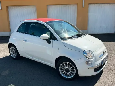 Second-hand Fiat 500 70 CP (51 kW) 2013 Alb Cabrio