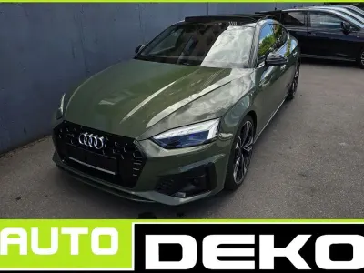 Gebraucht Audi A5 S-Line 204 PS (150 kW) 2023 Distriktgrün metallic Coupé
