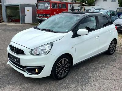 Gebraucht Mitsubishi Space Star Diamant Edition 80 PS (58 kW) 2017 Islandweiss (s) Kleinwagen
