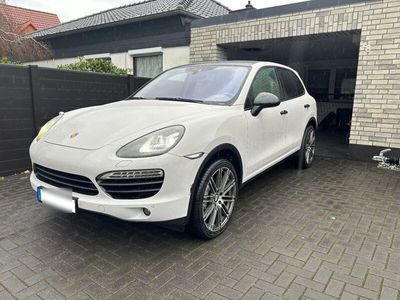 gebraucht Porsche Cayenne S 4.2*V8*LED*Diesel*21"*Kreide*