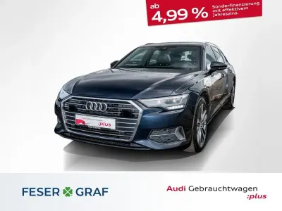 Usata Audi A6 Ambiente 286 CV (210 kW) 2022 Blu Station wagon