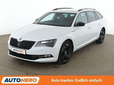 Usata Skoda Superb SportLine 190 CV (139 kW) 2017 Bianco Station wagon
