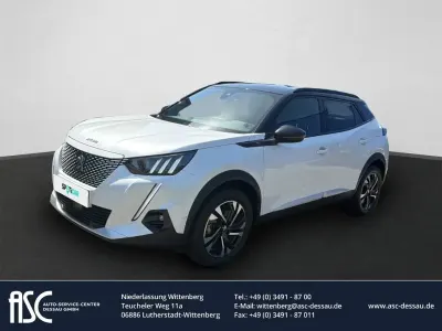 Gebraucht Peugeot e-2008 GT 100 kW (136 PS) 2022 Weiß SUV