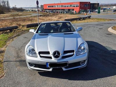 Gebraucht Mercedes SLK200 163 PS (119 kW) 2008 Silber Cabrio