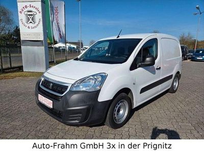 Gebraucht Peugeot Partner Premium 99 PS (72 kW) 2019 Weiß Van / Kleinbus