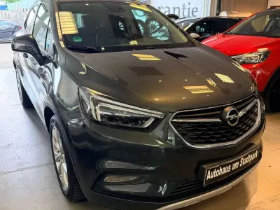 Gebraucht Opel Mokka X Innovation 140 PS (102 kW) 2017 Graphitgrau/son of a gun grey SUV