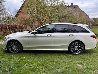 Usata Mercedes C43 AMG AMG 390 CV (286 kW) 2019 Bianco Station wagon
