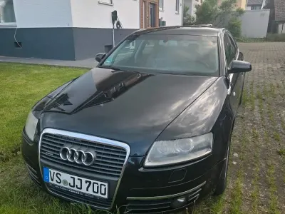Używany Audi A6 Basis 232 KM (170 kW) 2008 Czarny Sedan/Limuzyna