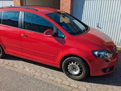 Gebraucht VW Golf Plus Cross Trendline 86 PS (63 kW) 2013 Rot Van / Kleinbus