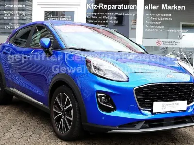 Gebraucht Ford Puma Titanium X 125 PS (91 kW) 2021 Blau SUV